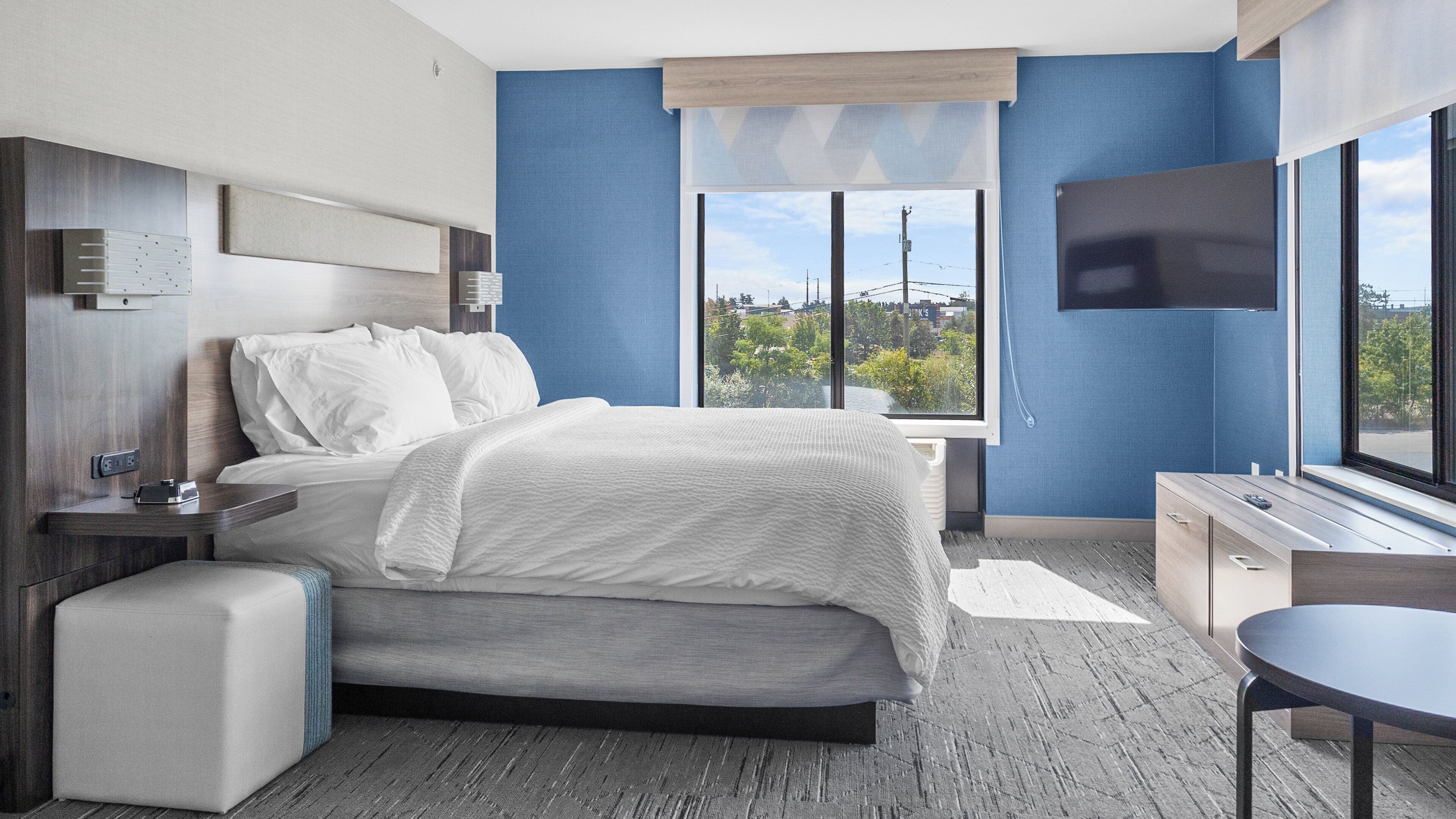 In-room safe, desk, blackout drapes, iron/ironing board