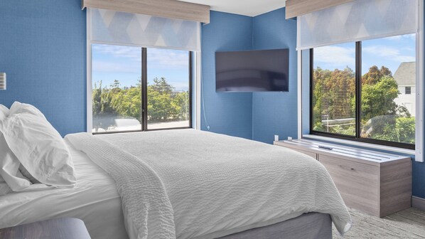 In-room safe, desk, blackout curtains, iron/ironing board