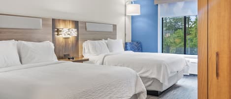 In-room safe, desk, blackout curtains, iron/ironing board