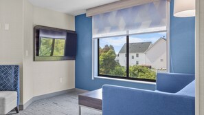 In-room safe, desk, blackout curtains, iron/ironing board