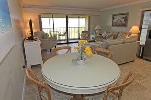 Two bedroom/ two bath gulfront | In-room dining - Cabana Beach Club by RVA (Longboat Key)