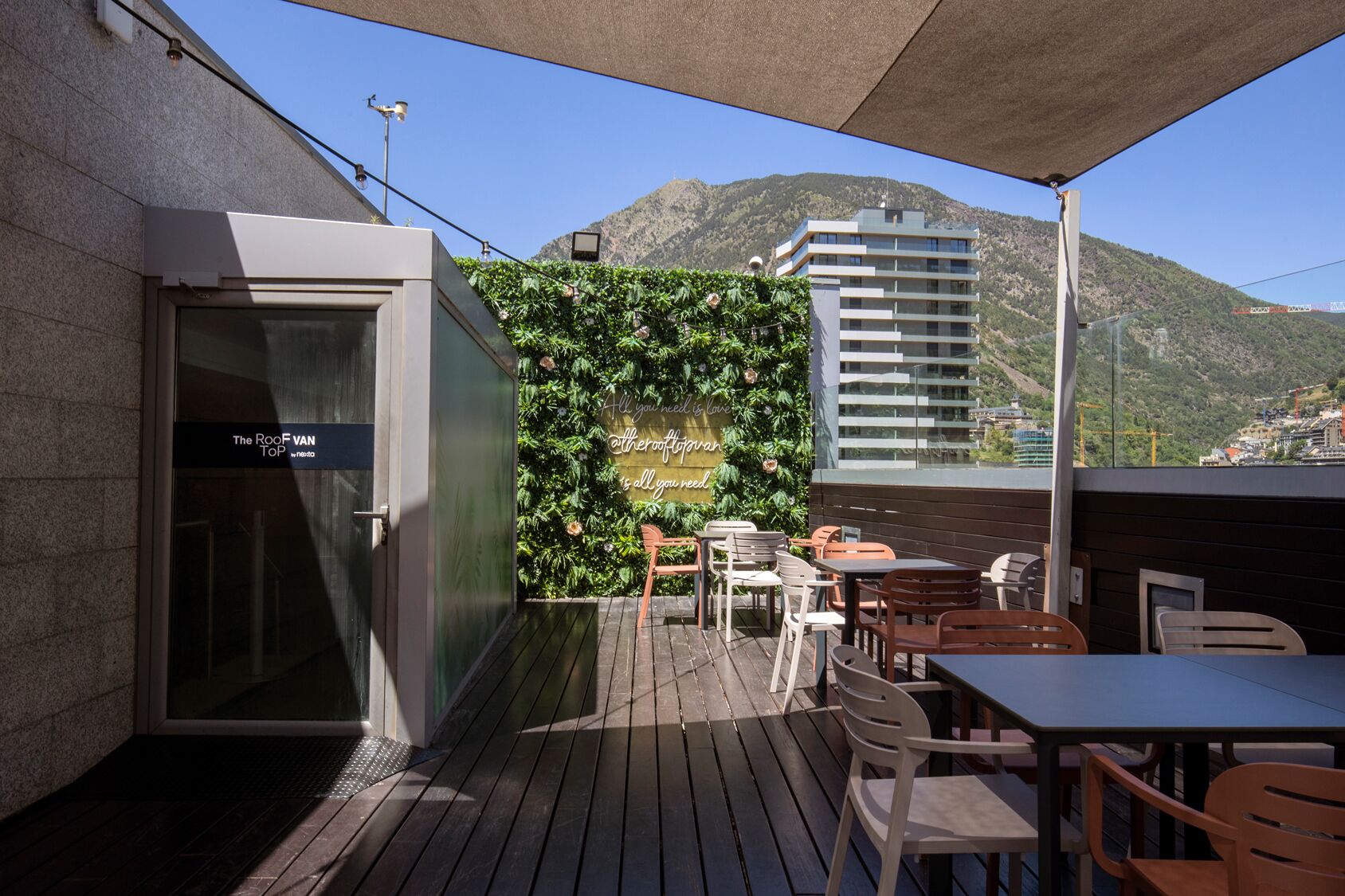 Rooftop terrace