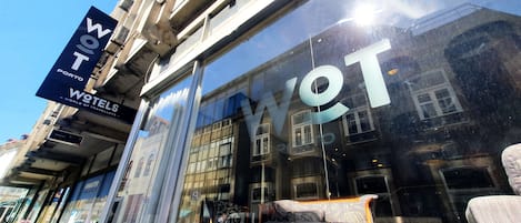 Façade de l’hébergement