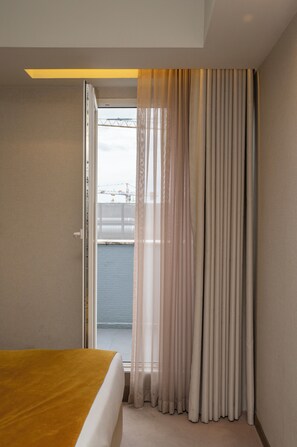 Superior kamer, 1 twee- of 2 eenpersoonsbedden, terras | Een bureau, verduisterende gordijnen, gratis wifi, beddengoed