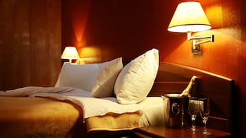 Executive Room | 1 bedroom, Frette Italian sheets, premium bedding, minibar