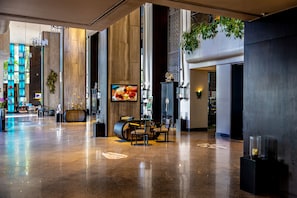Interior entrance