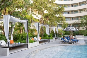 Outdoor pool, open 7:00 AM to 7:00 PM, free pool cabanas, pool umbrellas - The Royal Paradise Hotel & Spa (Patong)