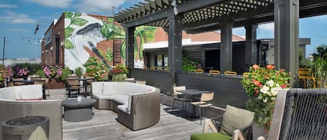 Rooftop terrace