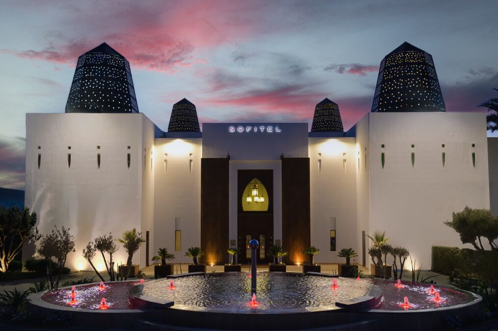 Façade de l’hébergement