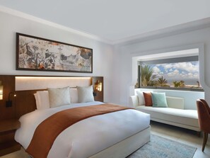 Sábanas de algodón egipcio, ropa de cama de alta calidad y minibar 