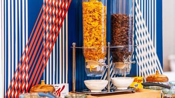 Daily buffet breakfast (EUR 11 per person)