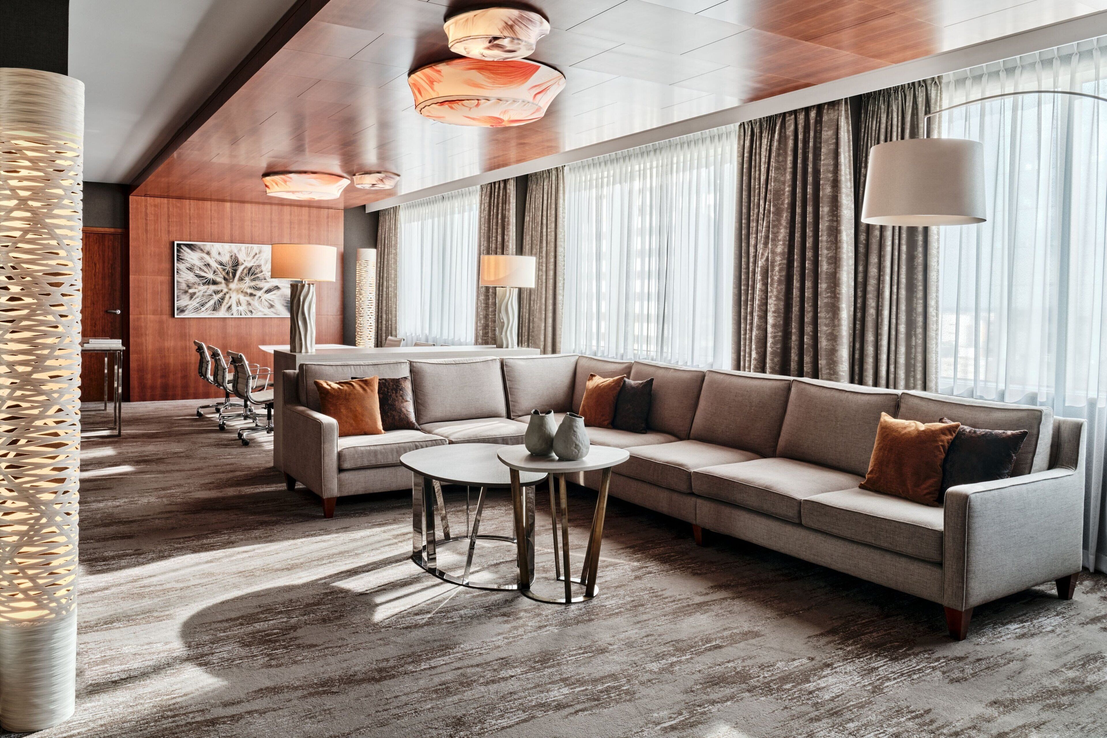 presidential suite, 1 bedroom, city view (lounge access) | 1 bedroom, hypo-allergenic bedding, minibar, in-room safe