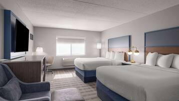 Room, 2 Queen Beds,Handicap Accessible, Non Smoking (210000205) | In-room safe, desk, laptop workspace, iron/ironing board