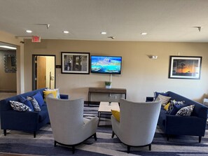 Lobby sitting area