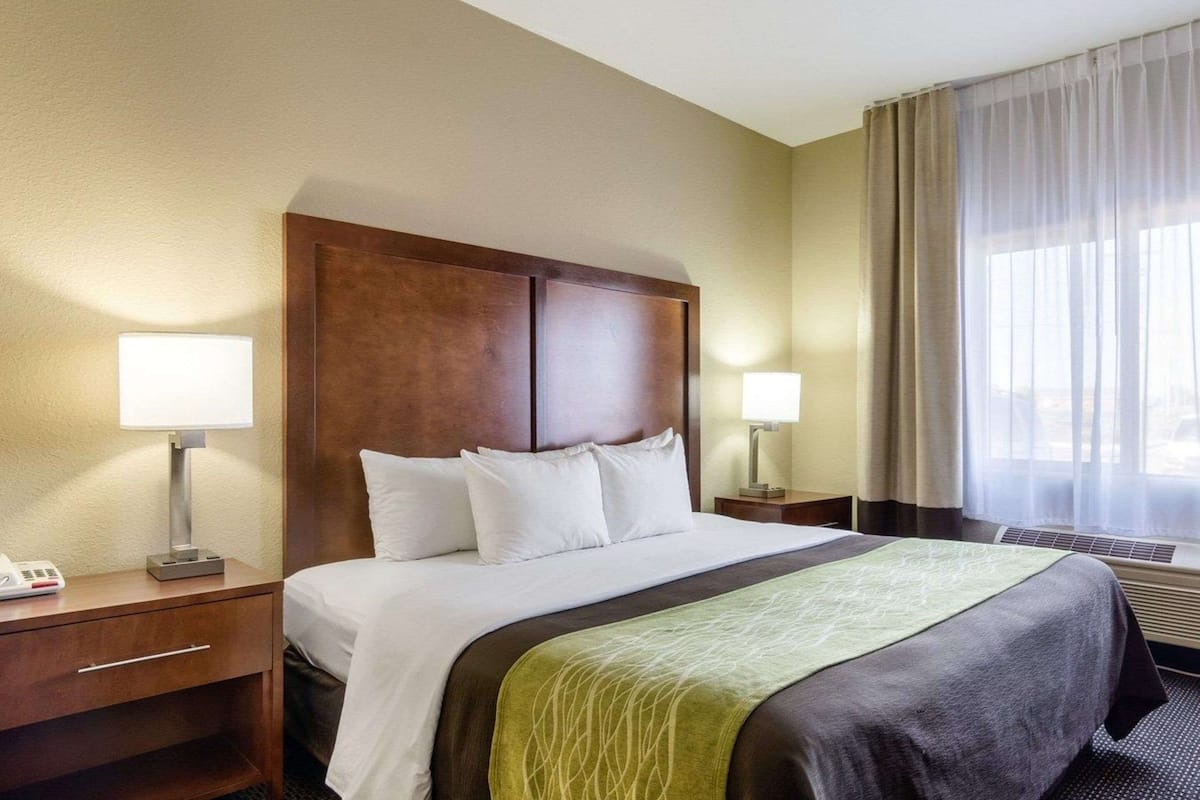 suite, 1 king bed, non smoking | desk, iron/ironing board, free wifi, bed sheets