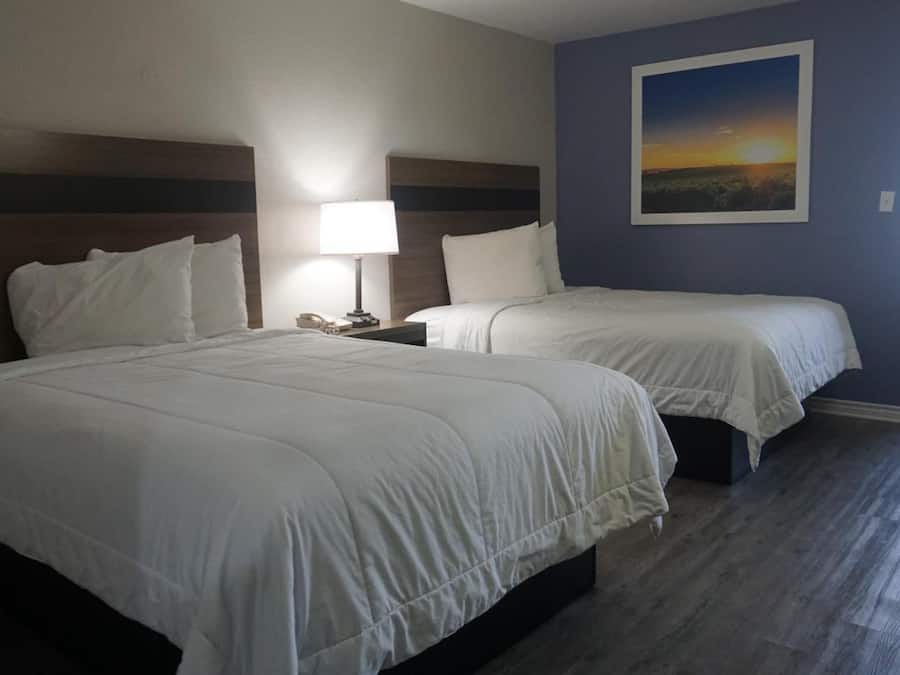 Escritorio, wifi gratis, ropa de cama