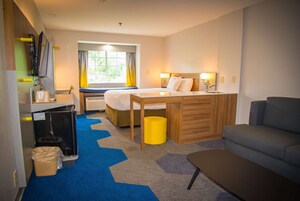 In-room safe, desk, iron/ironing board, free cribs/infant beds