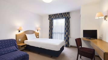 Desk, iron/ironing board, free cots/infant beds, free WiFi