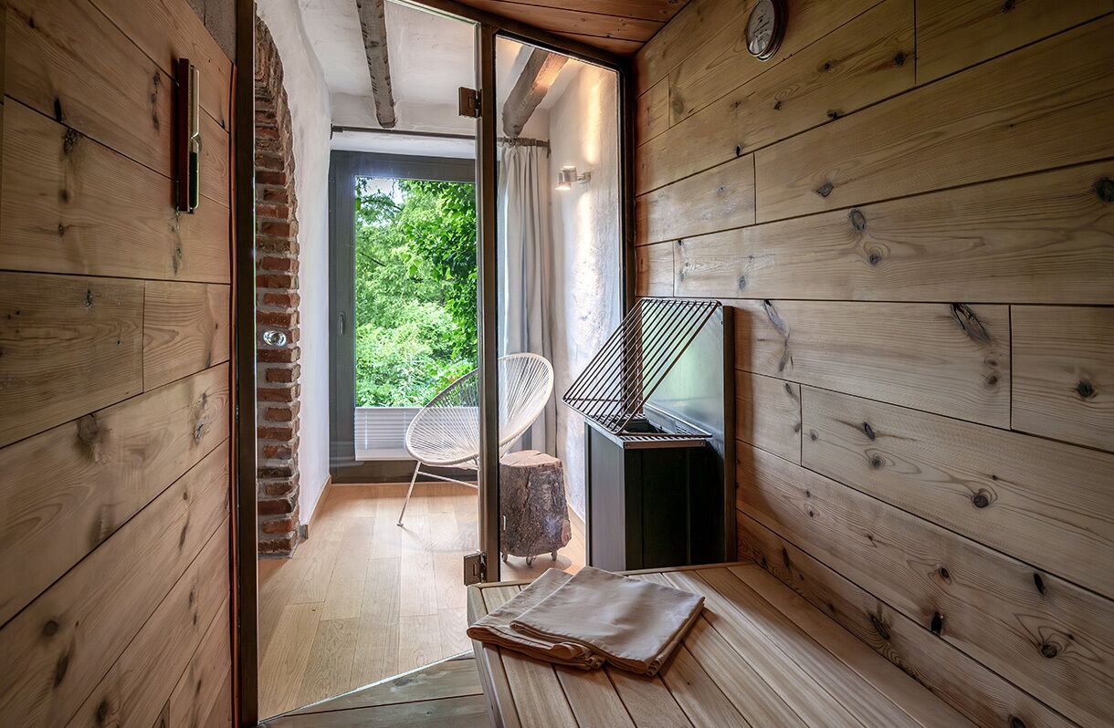 blue wellness suite | 1 bedroom, premium bedding, minibar, in-room safe