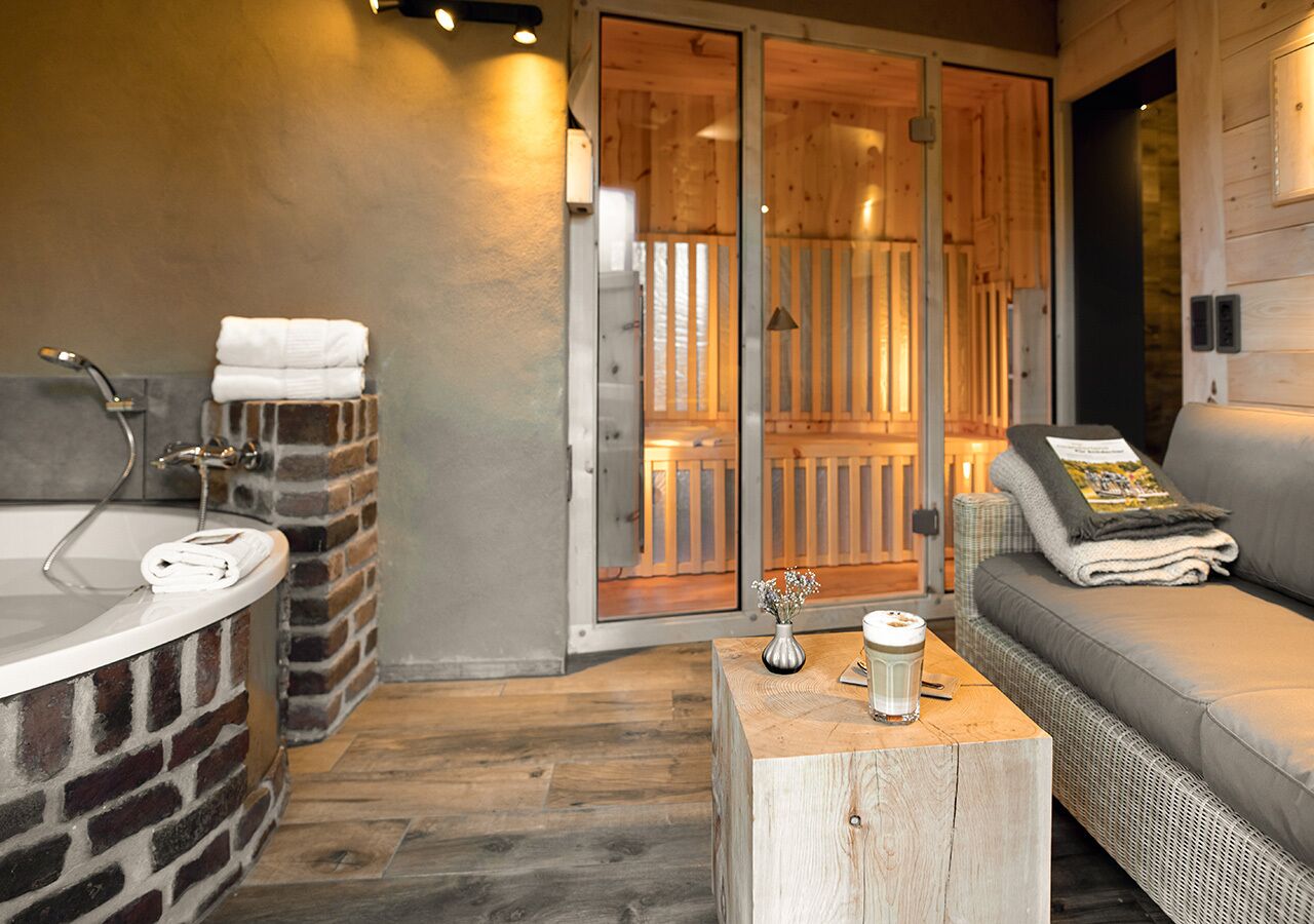 wellness-living-room, 2 room | living area | 32-inch flat-screen tv with premium tv channels, tv