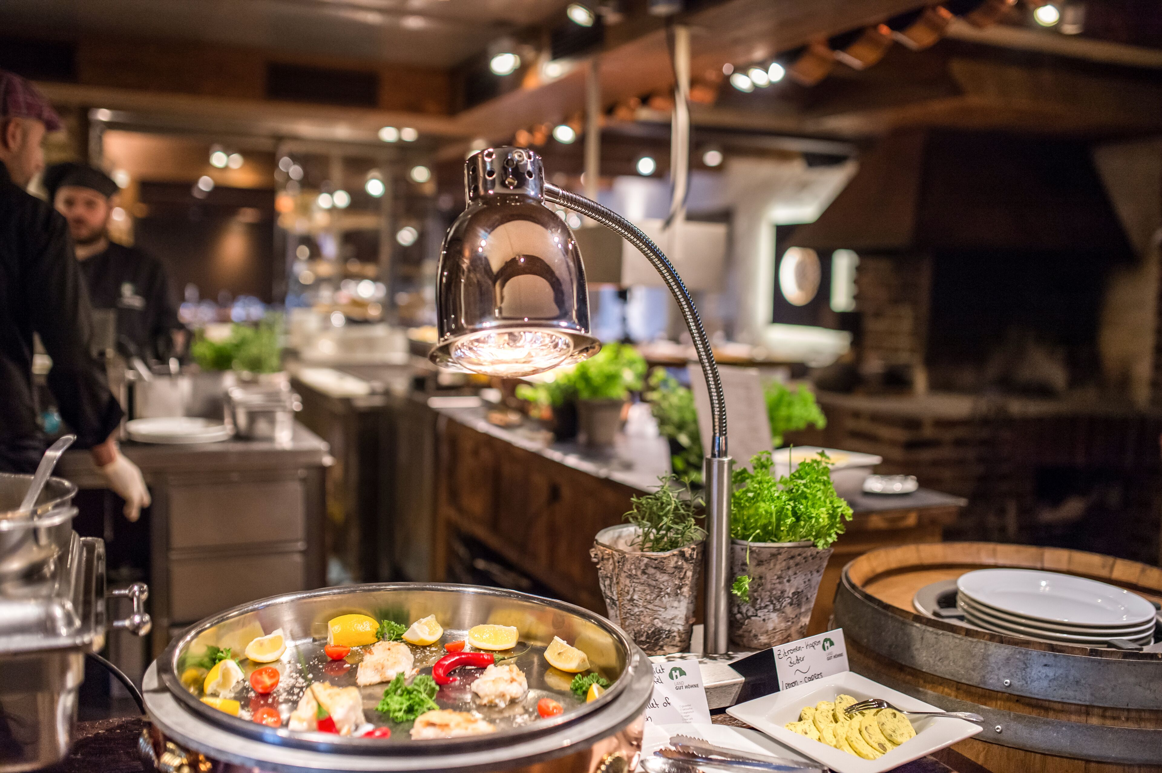 Breakfast, lunch, dinner served; Regional cuisine, garden views 