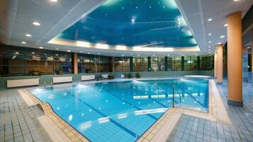 Indoor pool, outdoor pool