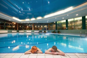 Indoor pool, outdoor pool
