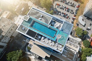 Seasonal outdoor pool