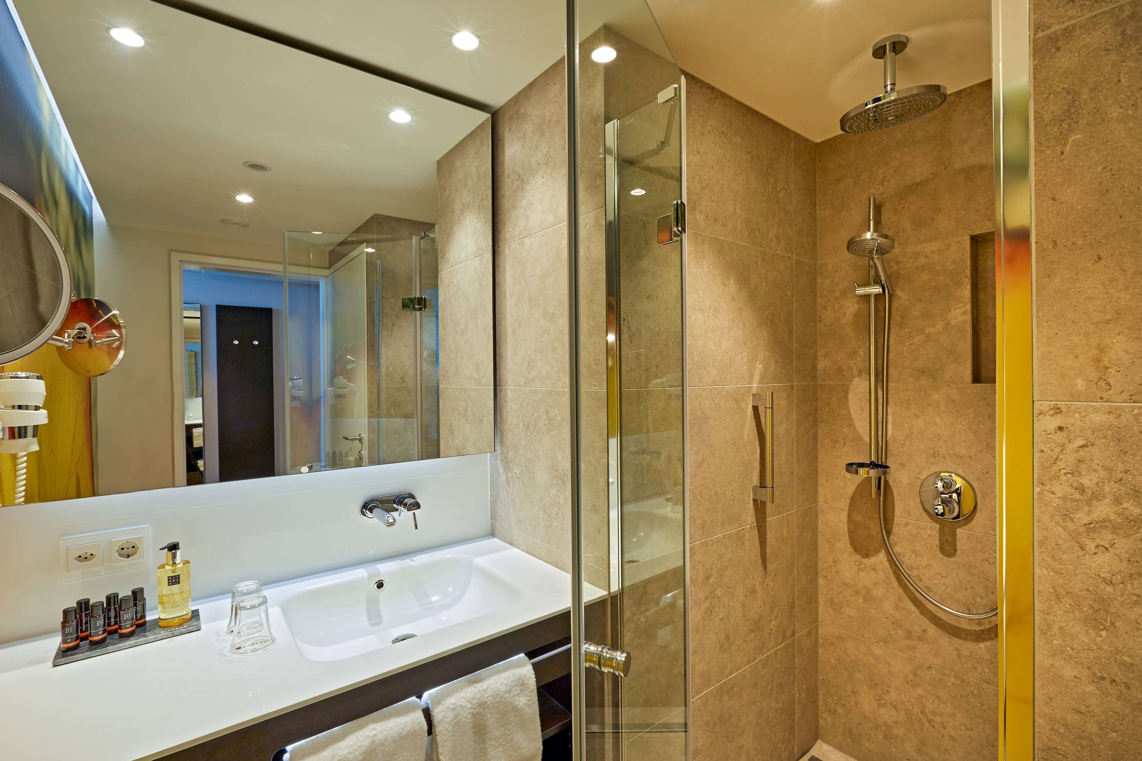 comfort double room | premium bedding, free minibar, desk, laptop workspace