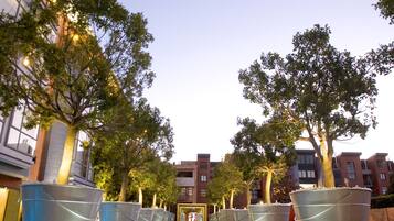 Una piscina al aire libre (de 09:00 a 18:00), sombrillas, tumbonas