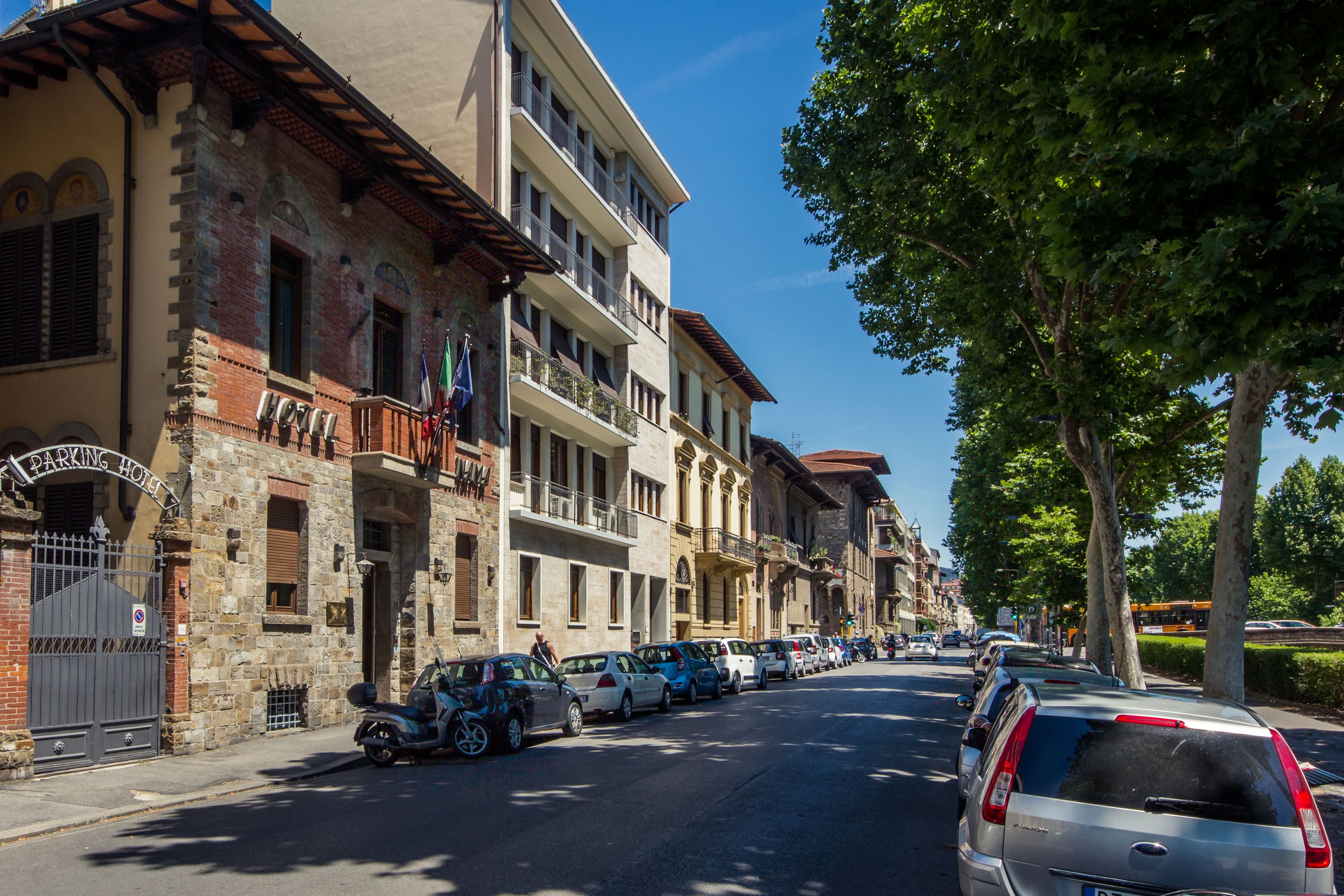 Façade de l’hébergement