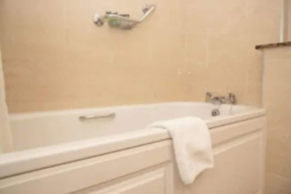 free toiletries, hair dryer, towels, soap