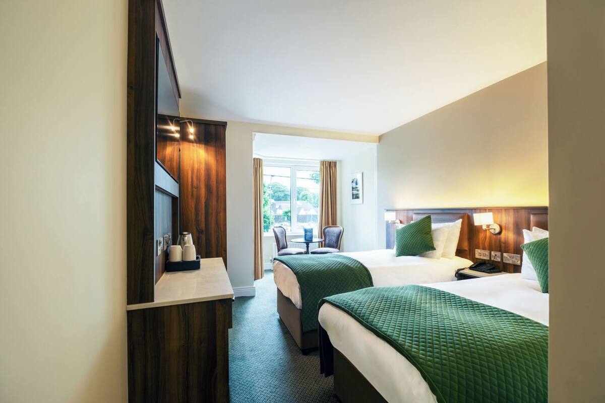 standard double room | in-room safe, desk, laptop workspace, free wifi