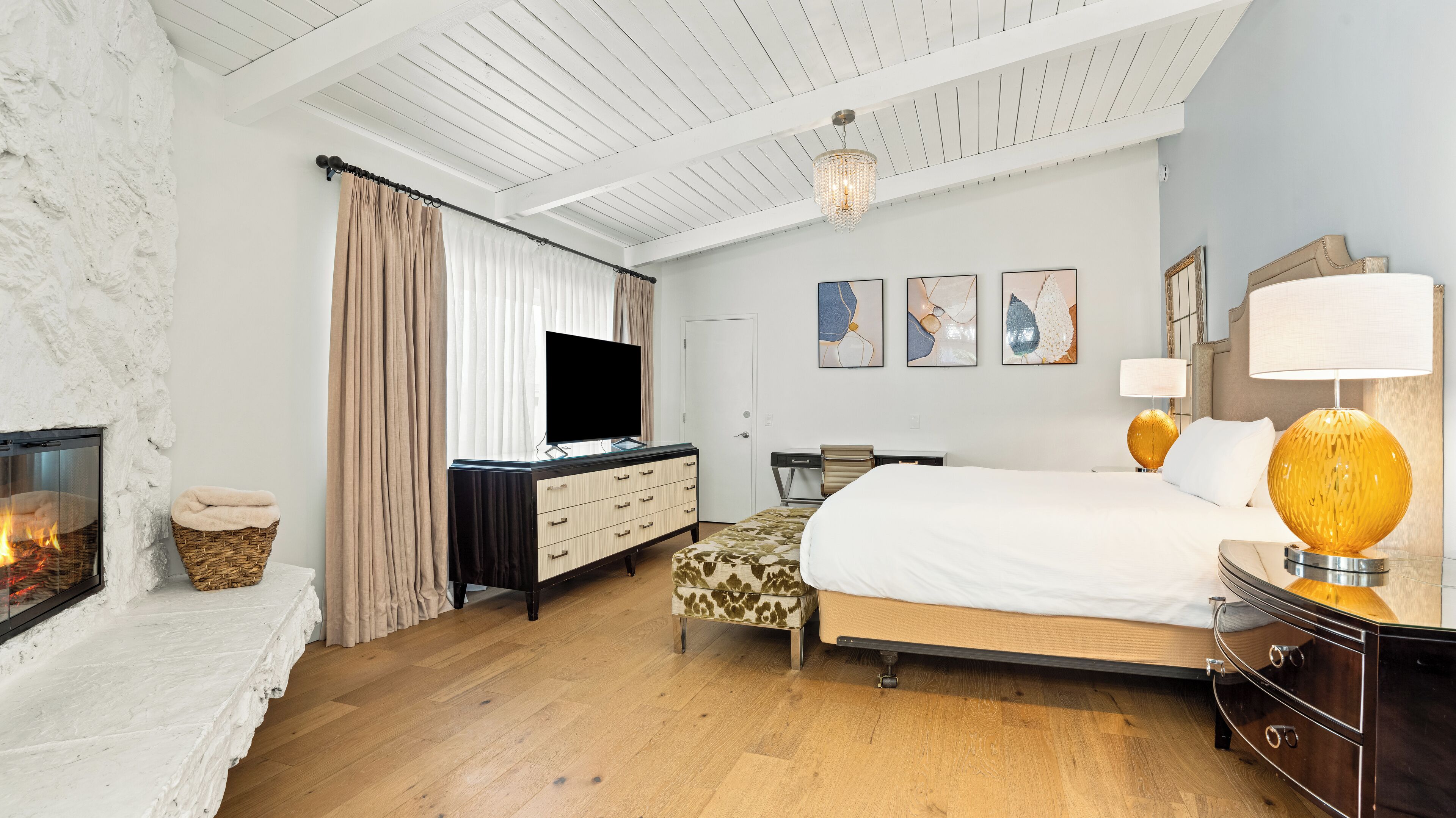 grand suite | premium bedding, pillow-top beds, blackout curtains, iron/ironing board