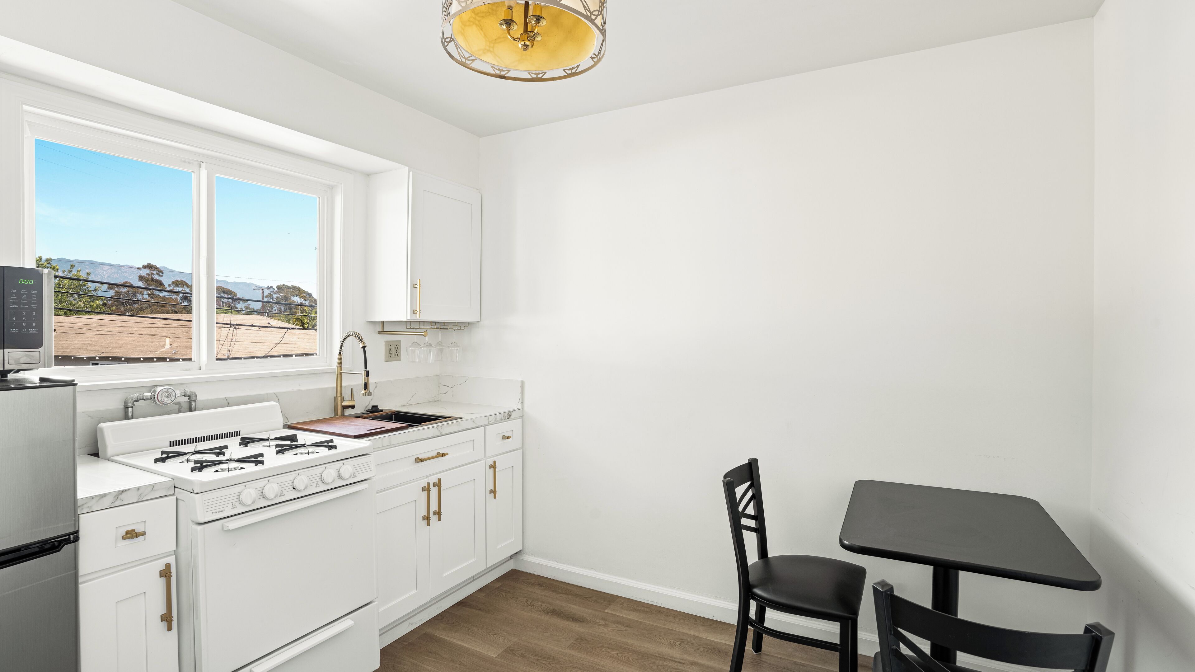 room, 2 queen beds, kitchen | private kitchen | fridge, coffee/tea maker