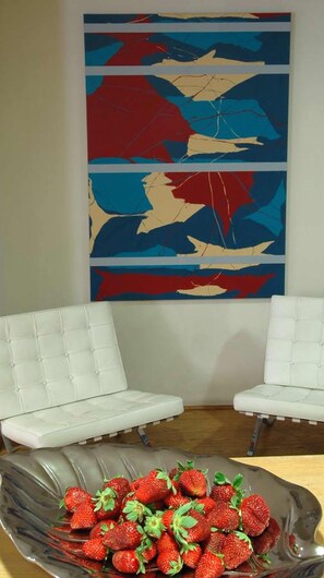 Sitteområde i lobbyen