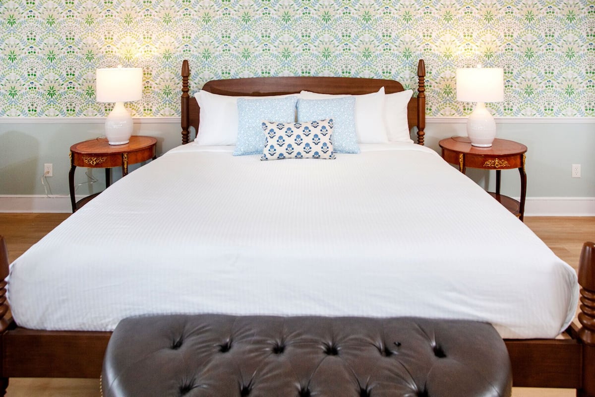 Hypo-allergenic bedding, pillowtop beds, individually furnished