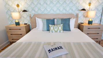 Harborview King Suite | Hypo-allergenic bedding, pillowtop beds, individually furnished