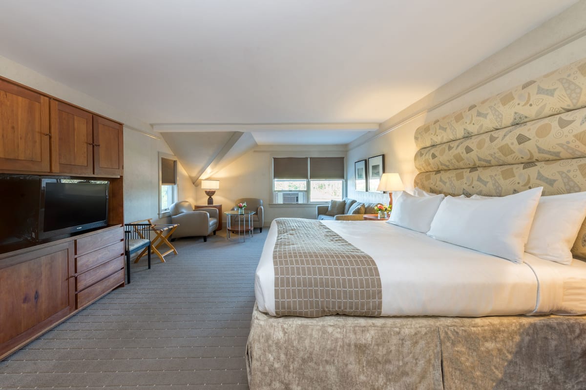 Camera Premium, 1 letto king, vista porto | 1 camera, biancheria da letto ipoallergenica, materassi a doppio strato