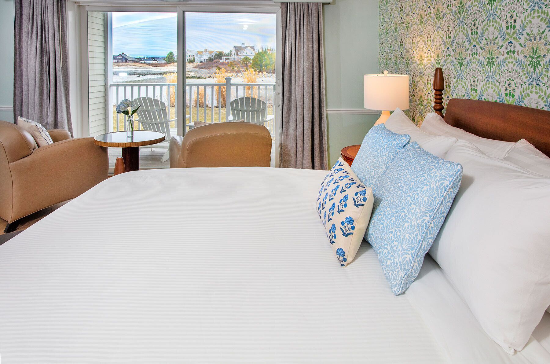 Hypo-allergenic bedding, pillowtop beds, individually furnished
