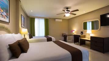 Premium bedding, in-room safe, desk, iron/ironing board