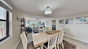 Condo, 3 Bedrooms, Kitchen, Beach View | In-room dining - Las Brisas Condominiums (Madeira Beach)