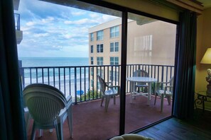 Condo, 2 Bedrooms, Kitchen, Beach View | Terrace/patio