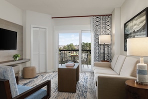 Villa, 2 Bedrooms, Balcony | Living room | 32-inch flat-screen TV with cable channels, TV