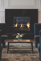 Zona de estar del vestíbulo