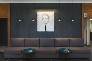 Sittområde i lobbyn
