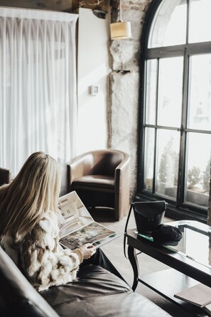 Zona de estar del vestíbulo