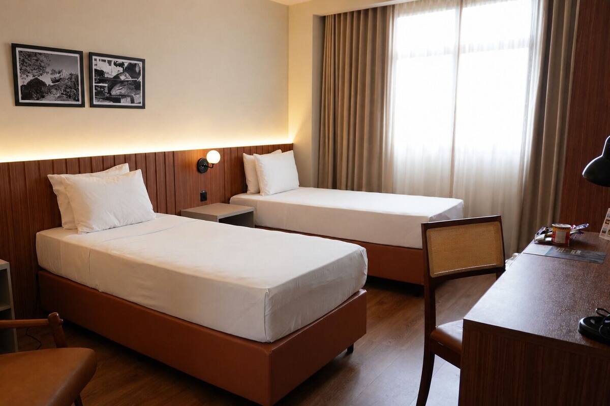 Chambre Simple Deluxe, 2 lits une place