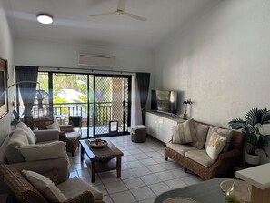 Deluxe-Zimmer, 1 Schlafzimmer | Wohnbereich