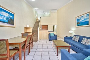 复式房, 2 间卧室 | 遮光窗帘、熨斗/熨衣板、折叠床/加床（额外收费）、免费 WiFi